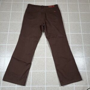 Vintage Y2K Fubu X Rugged Outdoor Brown Flare Baggy Wide Leg Hiking Pants Skater